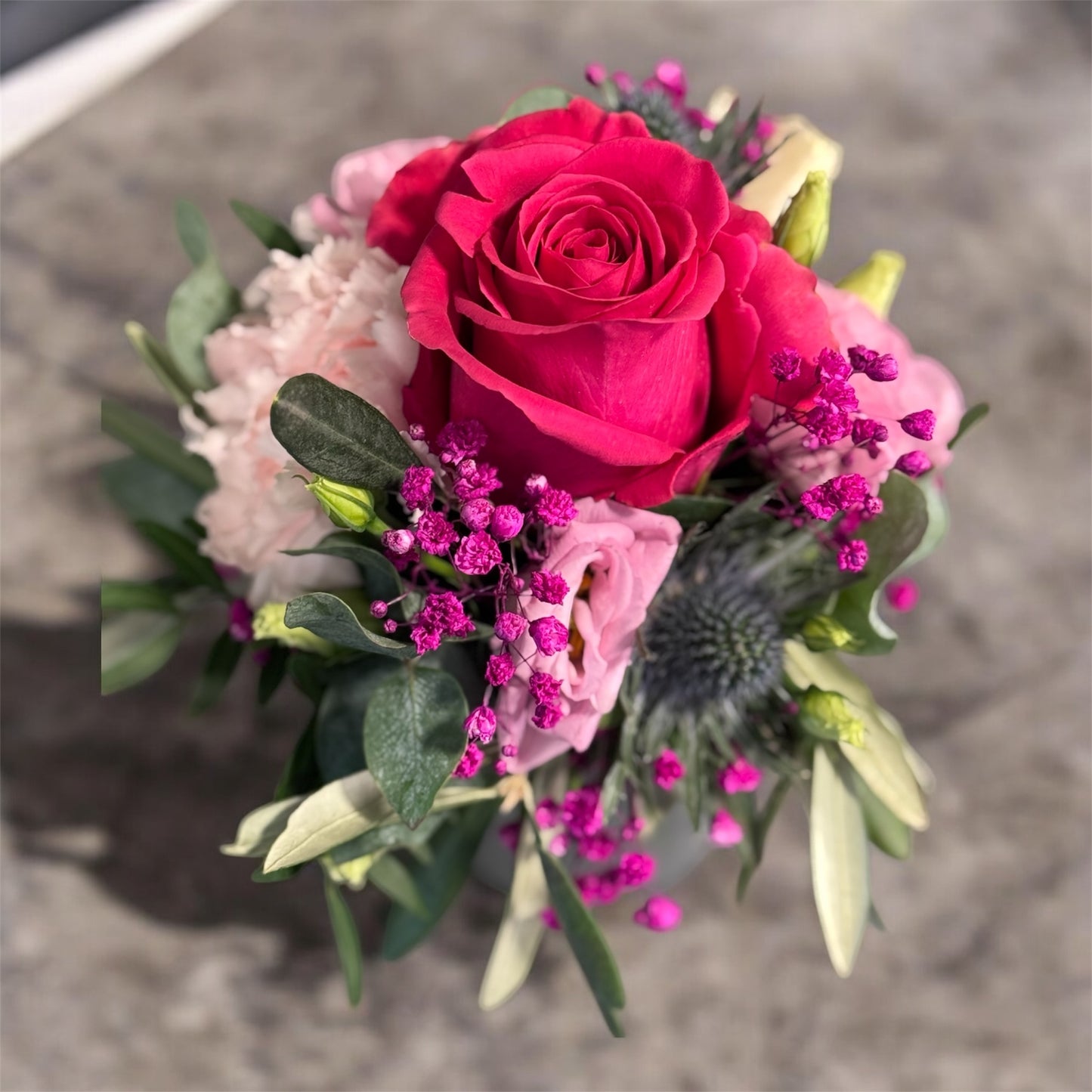 Blumengesteck „ pink“
