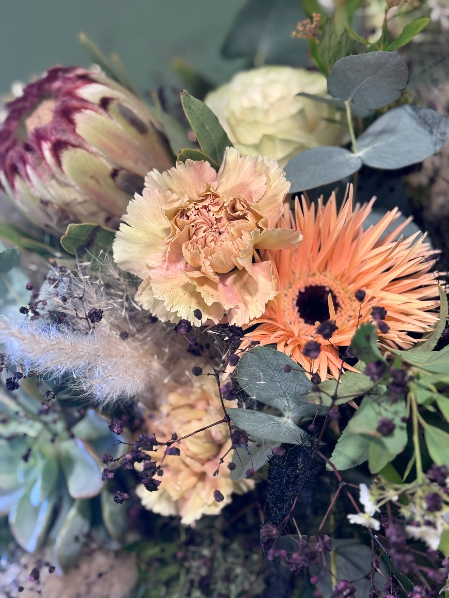 Blumenstrauß „Bohoo“ incl. Vase