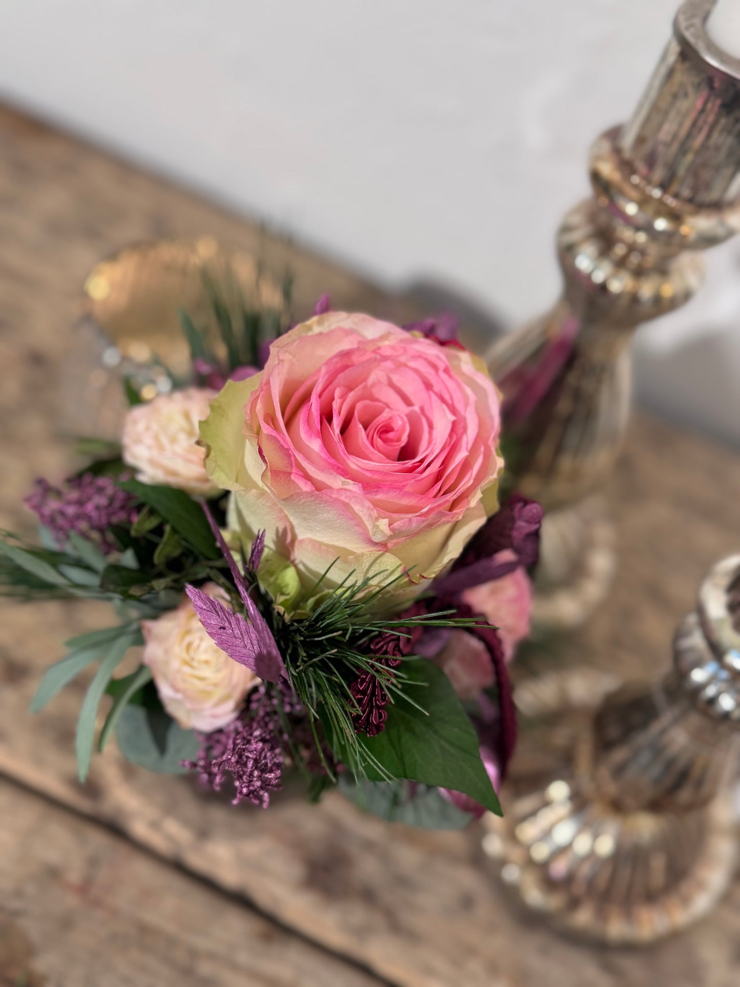 Blumengesteck „ Rose-Pink“