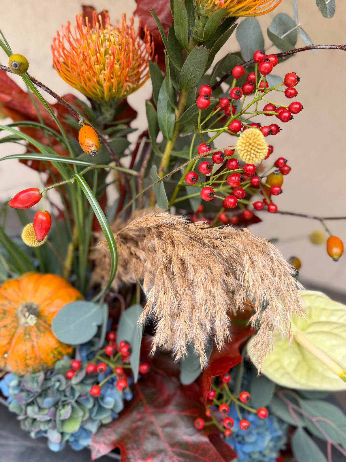Herbstgesteck