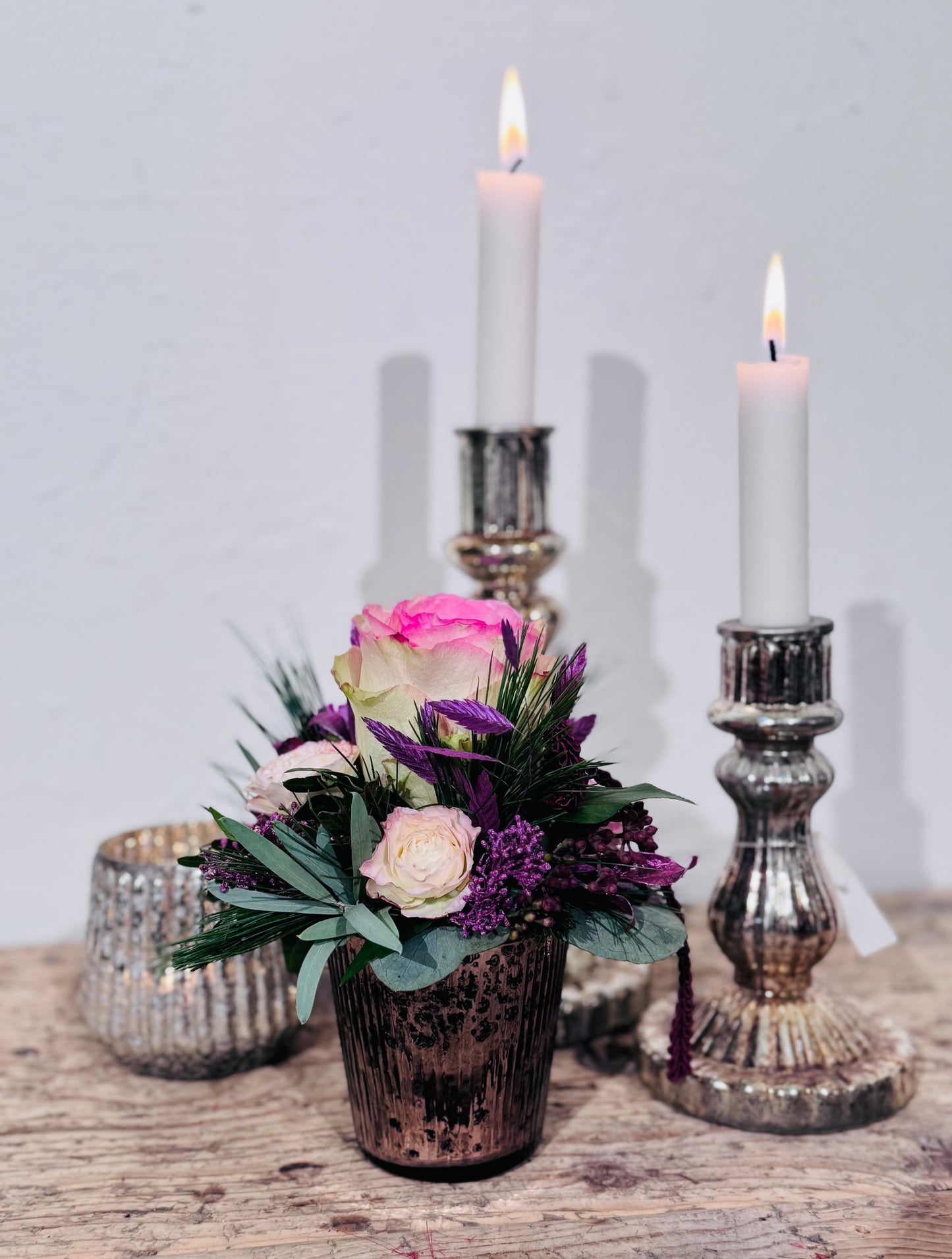 Blumengesteck „ Rose-Pink“